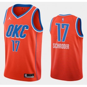 Dres Oklahoma City Thunder Dennis Schroder 17 2020-21 Jordan Brand Statement Edition Swingman